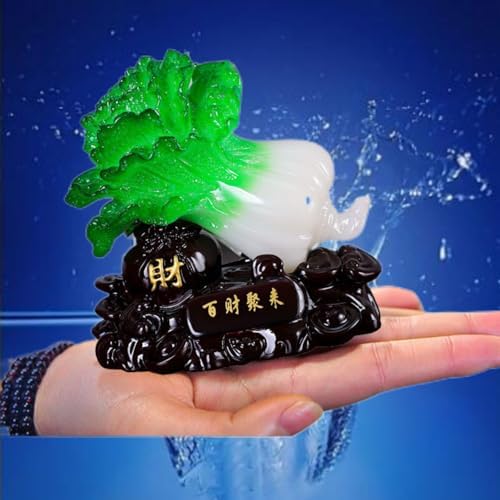 Feng Shui Wealth Statues - Jade Bao Cai Desktop Ornament