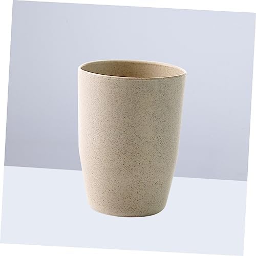 COOLHIYA Wheat Straw Tooth Cup for Bath