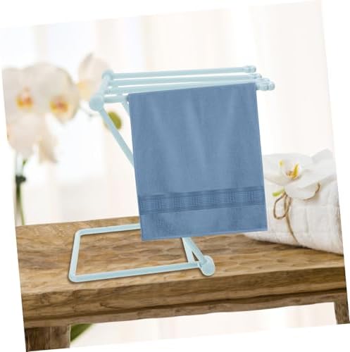 SOLUSTRE Foldable Towel Holder Rack for Kitchen Bathroom