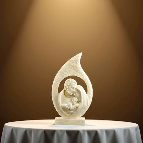 Cici Jimmys Retro Holy Family Figurine 472 Inch Christmas Decor