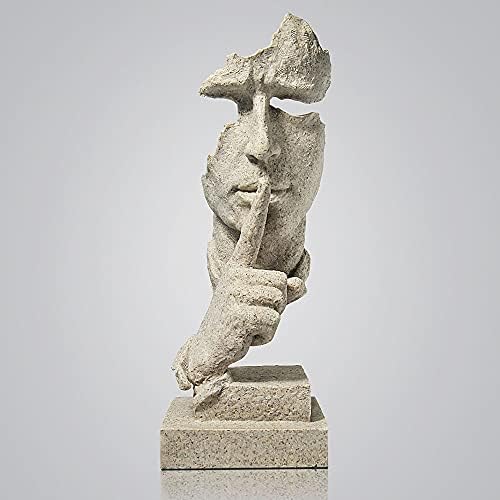 Fazhongfa Thinker Statue - Modern Abstract Art Resin Sculpture