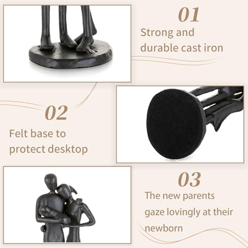 Sziqiqi New Parents Gift Figurine Set