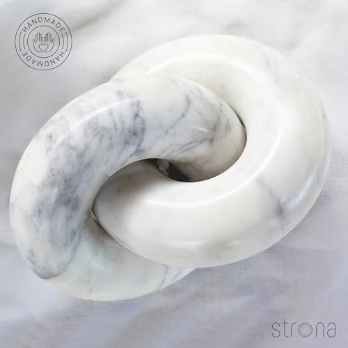 STRONA Marble Knot 6 Shelf Accent Decor