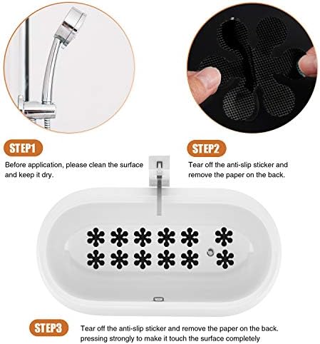 Secopad Non-Slip Bathtub Stickers with Scraper 1