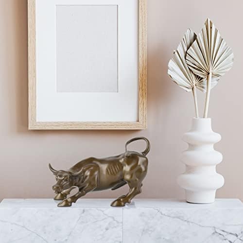 Fairyville Wall Street Bull Statue - Bronze Sculpture