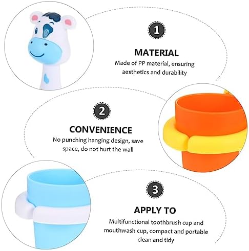 Kawaii Cartoon Animal Toothbrush Holder