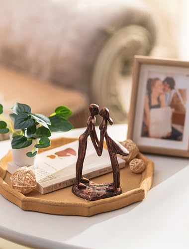 Sziqiqi 7th Anniversary Couple Kissing Sculpture