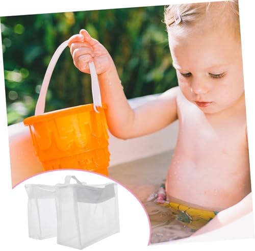 PERSELOSO Portable Mesh Bath Toy Organizer