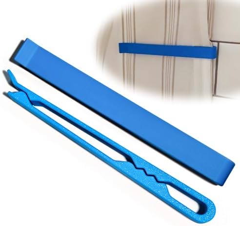 2 Packs Self Adhesive Shower Curtain Clips - Blue