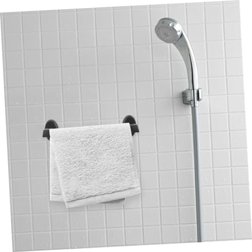 GLEAVI Wall Mounted Towel Rack Slippers Holder Organizer