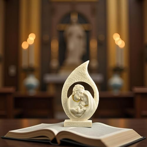Cici Jimmys Retro Holy Family Figurine 472 Inch Christmas Decor