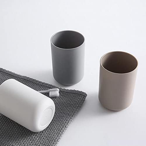 Reusable Plastic Water Tumbler for Bathroom and Travel Use