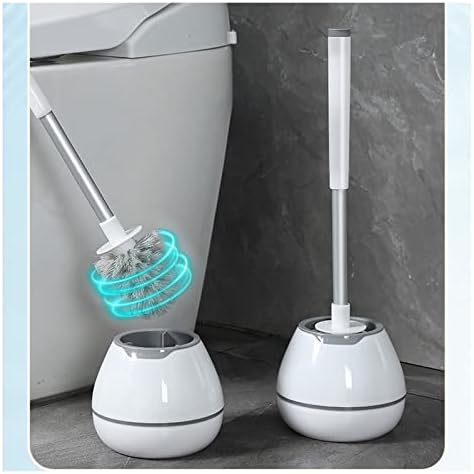 TOMYEUS Non-Slip Toilet Brush with Long Handle