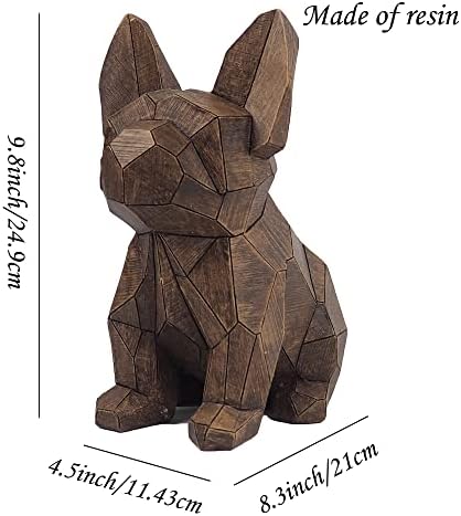 Hymmah Dog Home Decor Statue Rustic Resin Sculpture