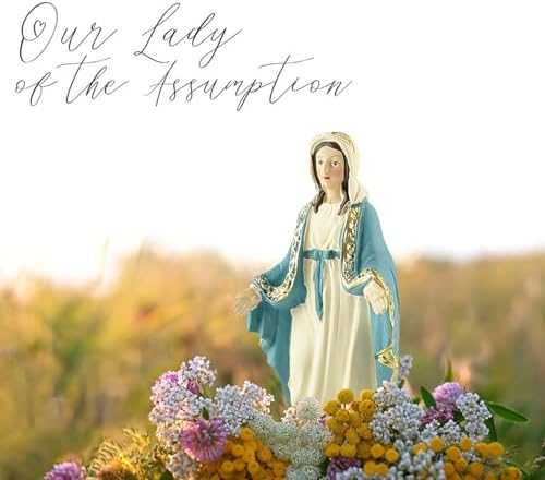 Our Lady of The Immaculate Conception Resin Statue - 484 Hand-Painted Catholic Sculpture