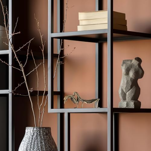 TOYANDONA Brass Mantis Sculpture - Golden Desktop Decor