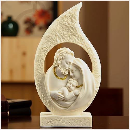 Cici Jimmys Retro Holy Family Figurine 472 Inch Christmas Decor