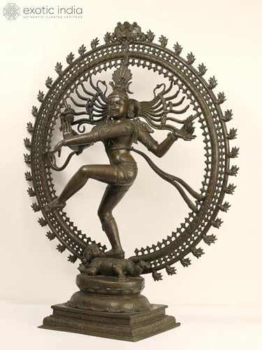 39 Nataraja Dancing Shiva Bronze Statue