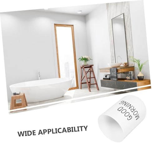Tineasur Bathroom Tumbler Cup Reusable Unbreakable Plastic