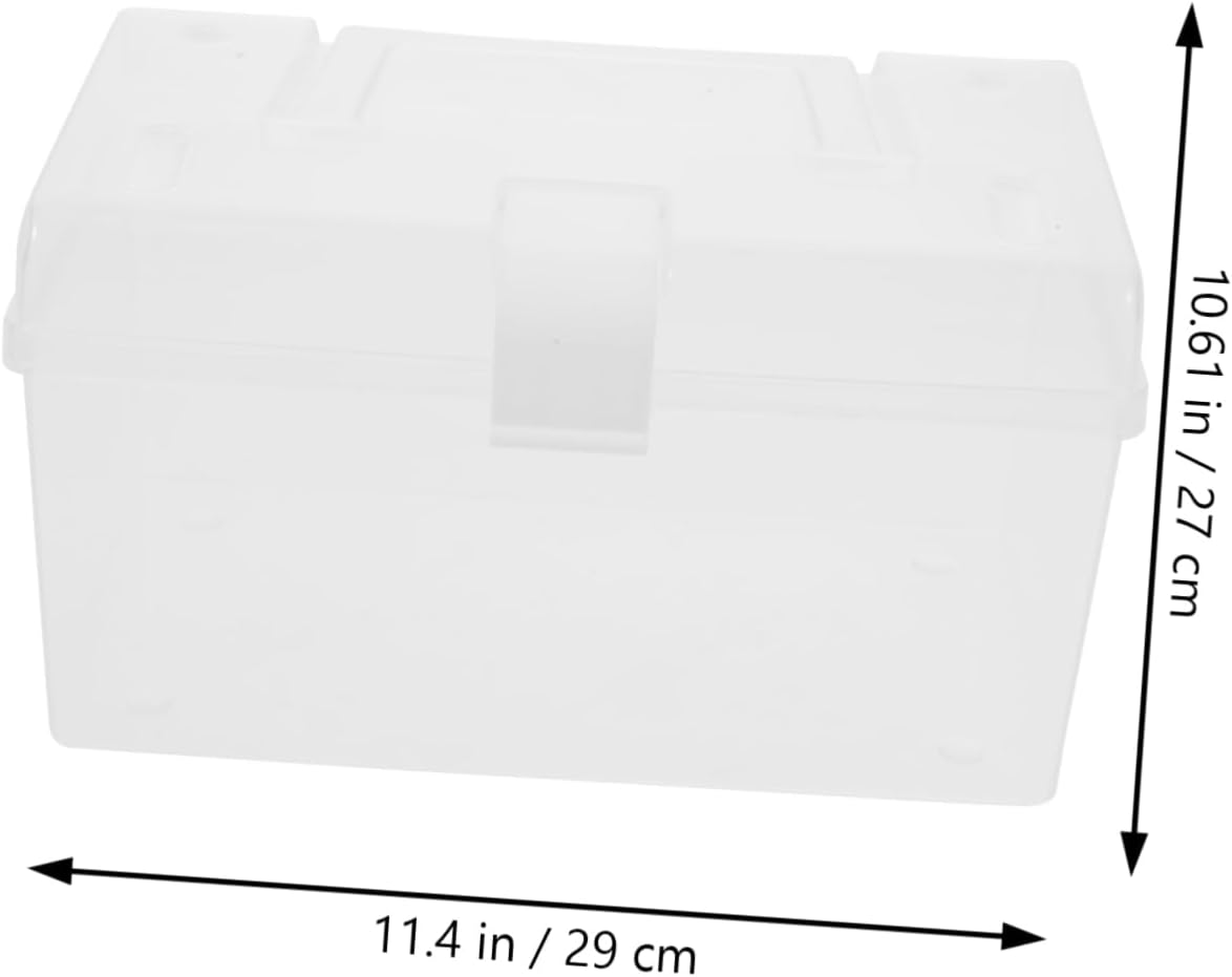 HOMOCONO Portable Medicine Cabinet Organizer with Buckle Design