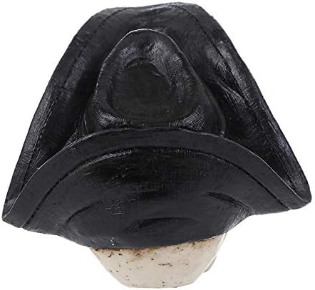ChezMax Funnuf Realistic Skull Statue with Pirate 55 Inch