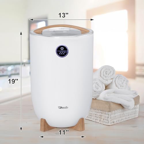 Winado Towel Warmer Bucket with Remote Control and Fragrance Holder