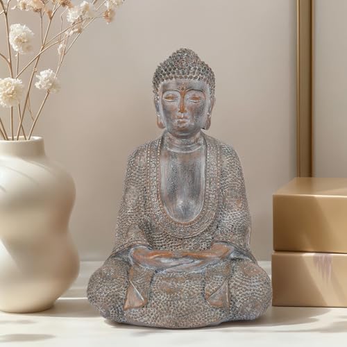 Tolatr Buddha Statue 866 Inch Resin Garden Decor