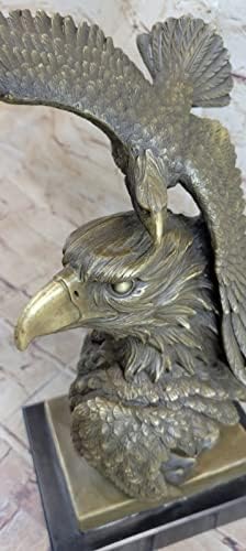 Victory Eagle Flight Statue Real Bronze Decorative Figurine