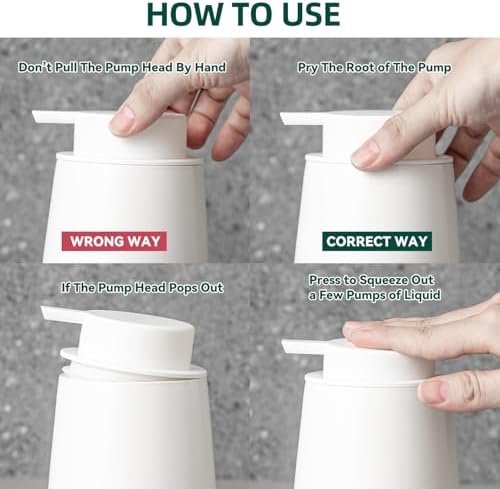 AZMOYAC Foam Soap Dispenser Set 2 Pack 1
