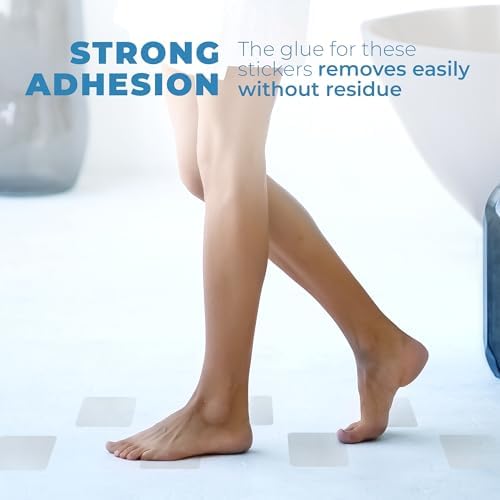 Clear Bloom Anti-Slip Shower Stickers 24 PCS