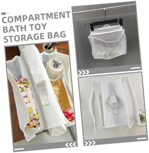 SHOWERORO Portable Mesh Bath Organizer Saddle Shape