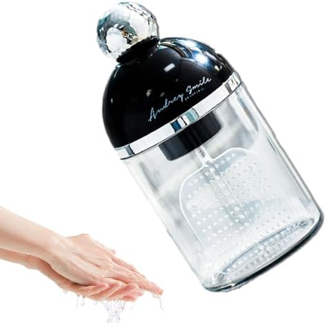 Touchless Dish Soap Dispenser with Foaming Waterproof Durable Black