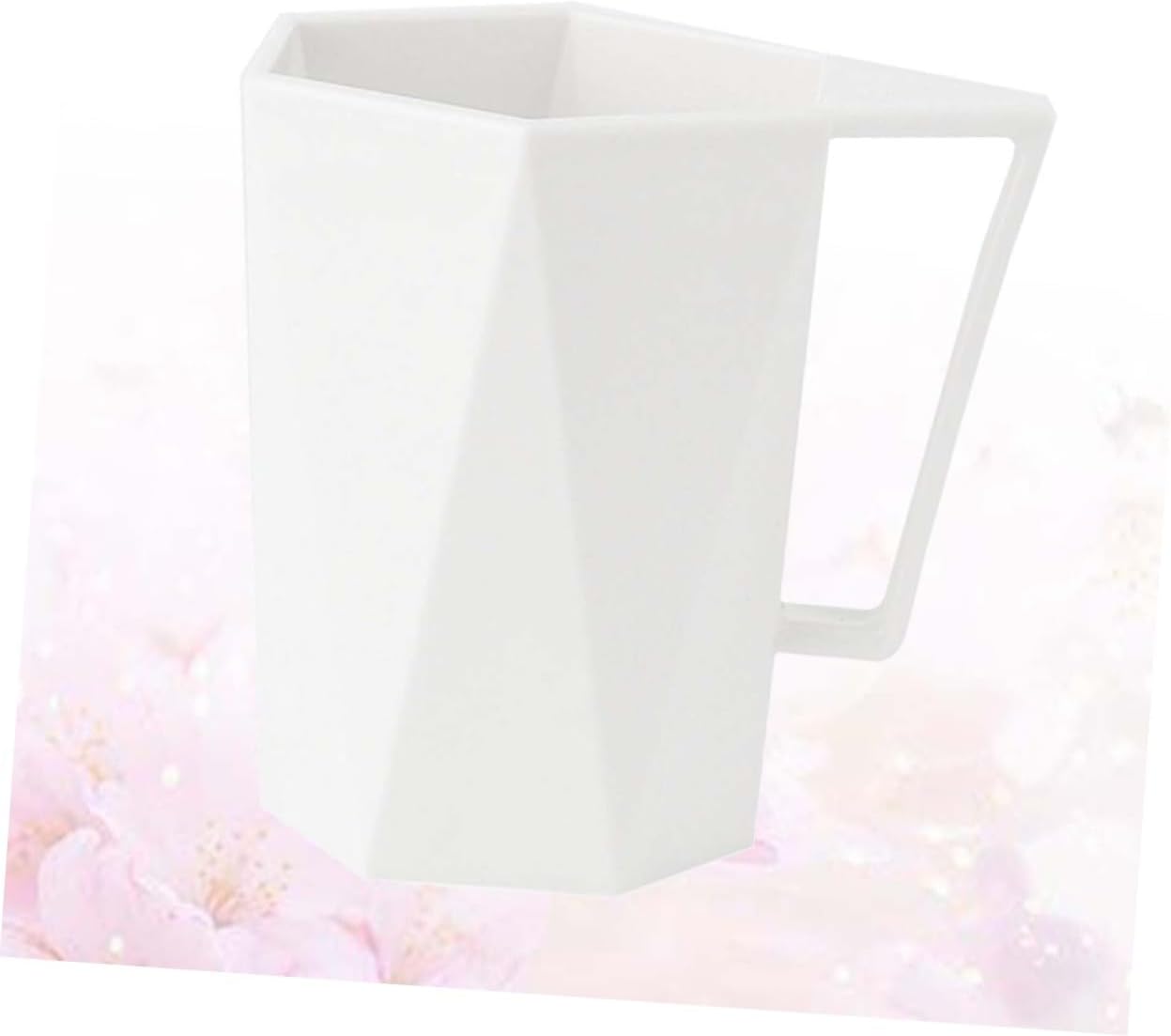 Unomor Plastic Toothbrush Cup with Handle