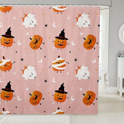Feelyou Kids Halloween Shower Curtain Set 1