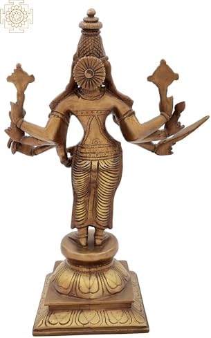 Devi Durga Brass Statue 11 Inch Pooja Mandir Showpiece