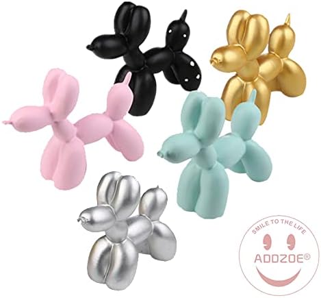 Addzoe Resin Balloon Dog Sculpture - Light Blue
