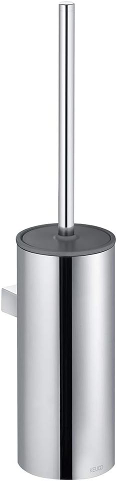 Keuco Collection Moll Toilet Brush Set - Polished ChromeAnthracite