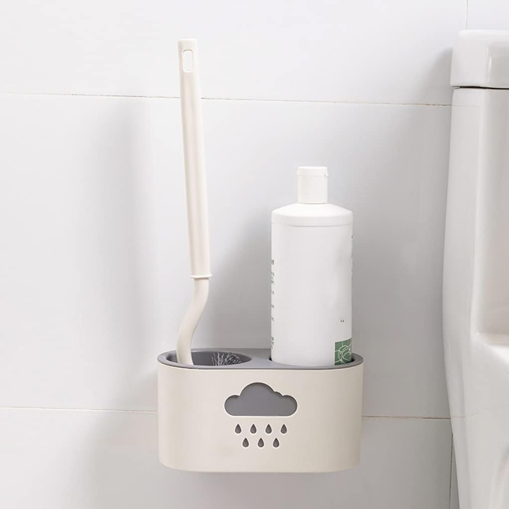 UOHUFIDABFD Toilet Brush with Hanging Handle