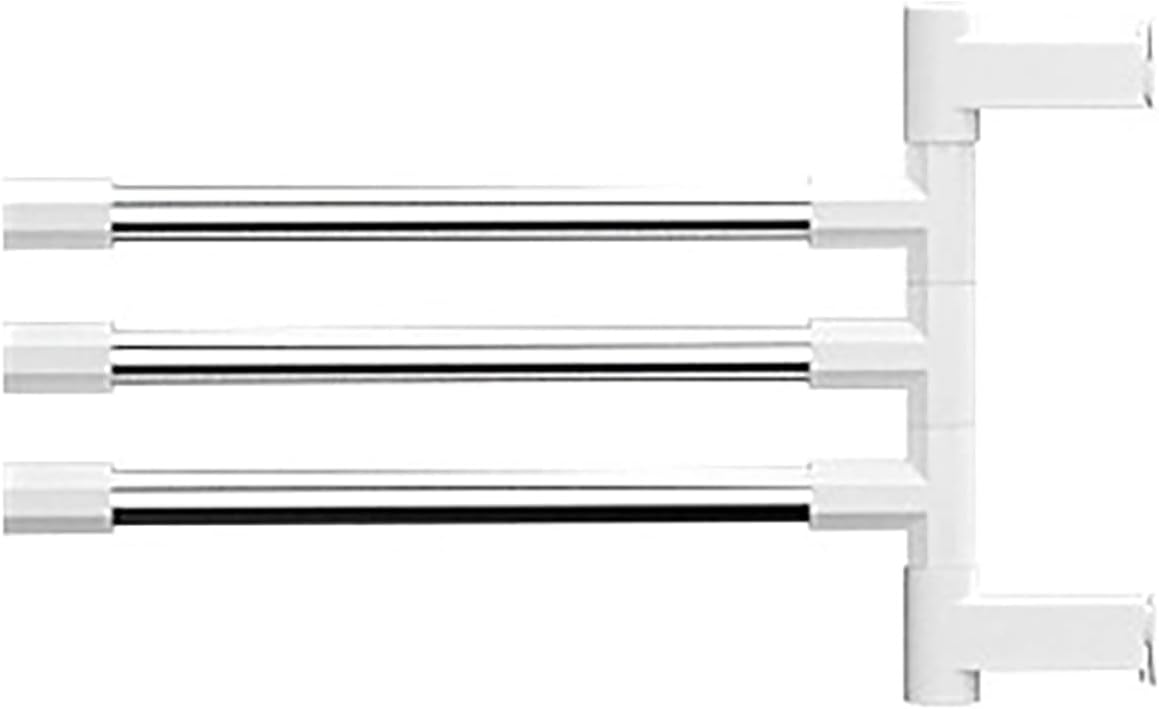 Bluelans 12 Stainless Steel Towel Bar with Rotatable Design
