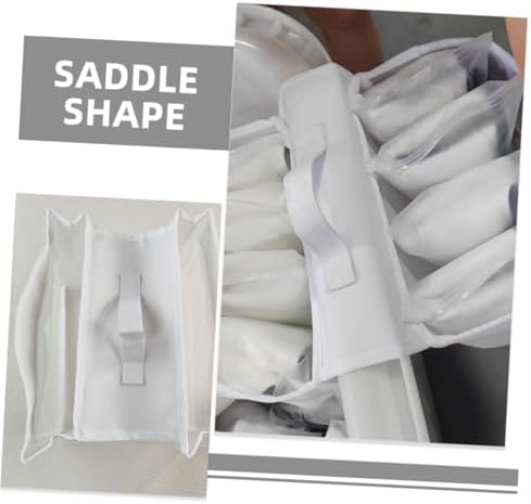 VOSAREA Saddle Shape Bath Storage Organizer Mesh Bag