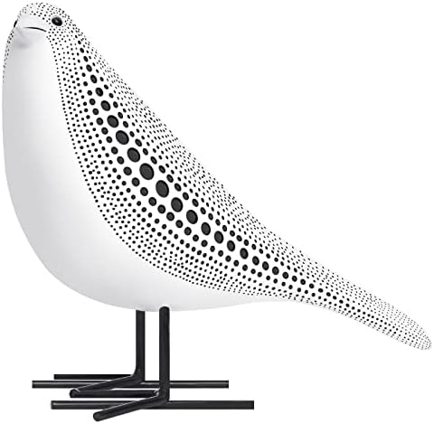 Quoowiit Bird Figurine with Polka Dots Design 1