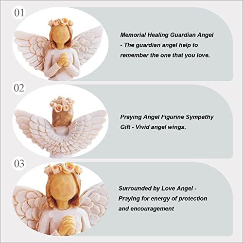 Praying Angel Figurine - Sympathy Gift for Loved Ones