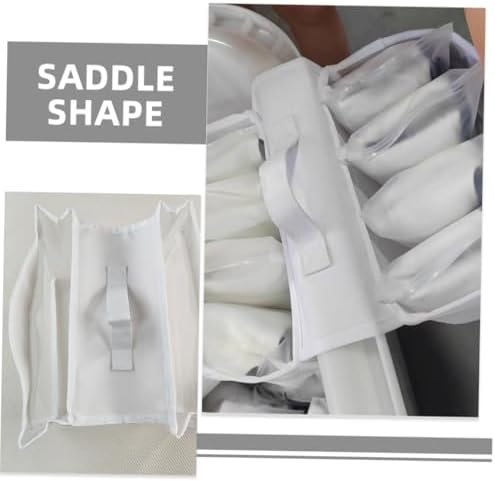 SHOWERORO Portable Mesh Bath Organizer Saddle Shape