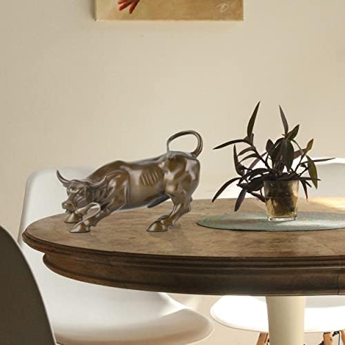 Fairyville Wall Street Bull Statue - Bronze Sculpture