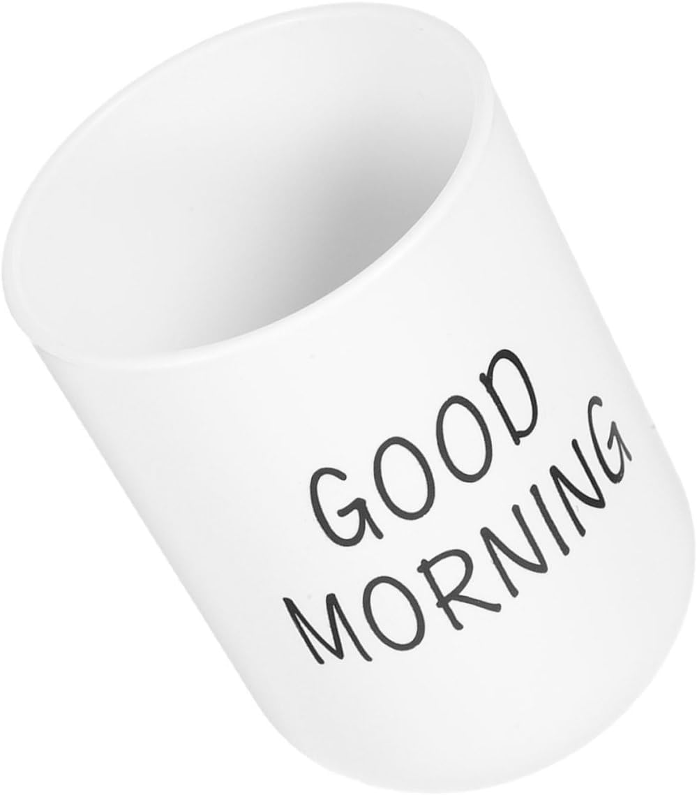Tineasur Bathroom Tumbler Cup Reusable Unbreakable Plastic