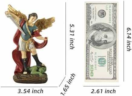 San Miguel Archangel Statue - 531 H Religious Collectible 1