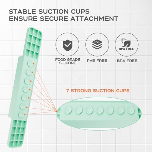 YUOROS Silicone Splash Guard for Bathtub Green