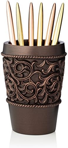 Essentra Home Bronze Bathroom Tumbler Cup 1