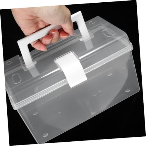 HOMOCONO Portable Medicine Cabinet Organizer with Buckle Design