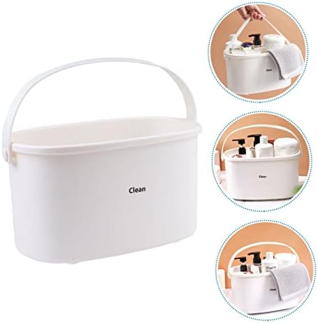 Happyyami Plastic Shower Storage Basket with Drainage